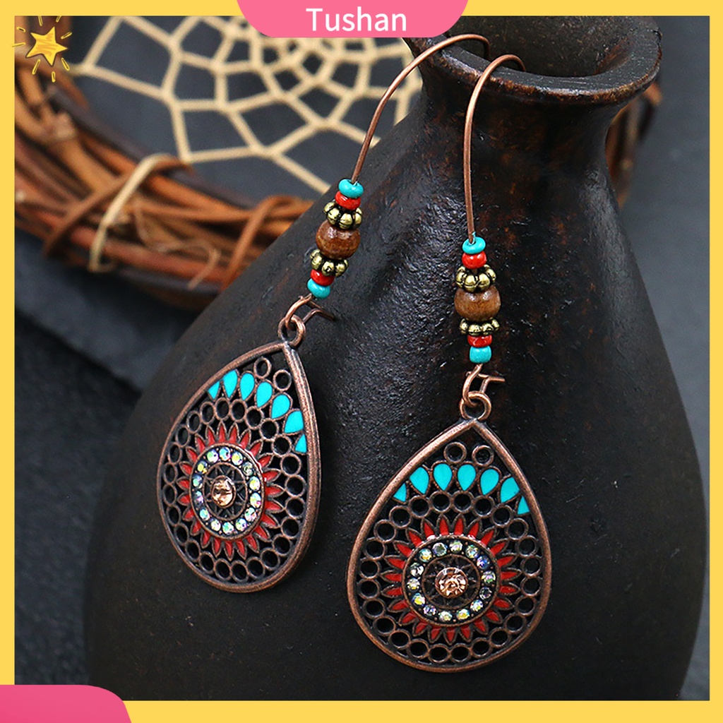 Hoa Tai Dáng Dài Phong Cách Bohomian