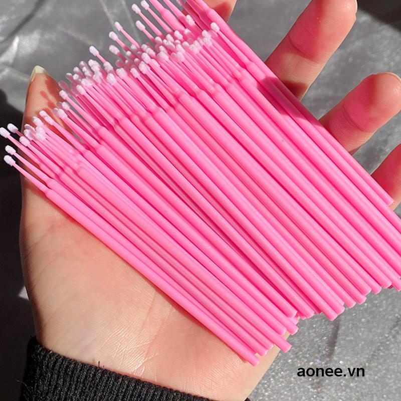 ✨✨Set 100 Cọ Nhỏ Dùng Một Lần Dùng Để Vệ Sinh Và Làm Sạch Lông Mi