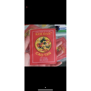 10 goi  CAO TAN KIM ĐAN - CAO DÁN CẢI THIÊN TÌNH TRẠNG MỤN NHỌT, QUAI BỊ XƯNG ĐAU
