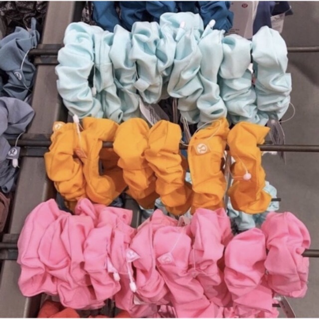 Vintage Scrunchie - cột tóc vải voan size to nhiều màu