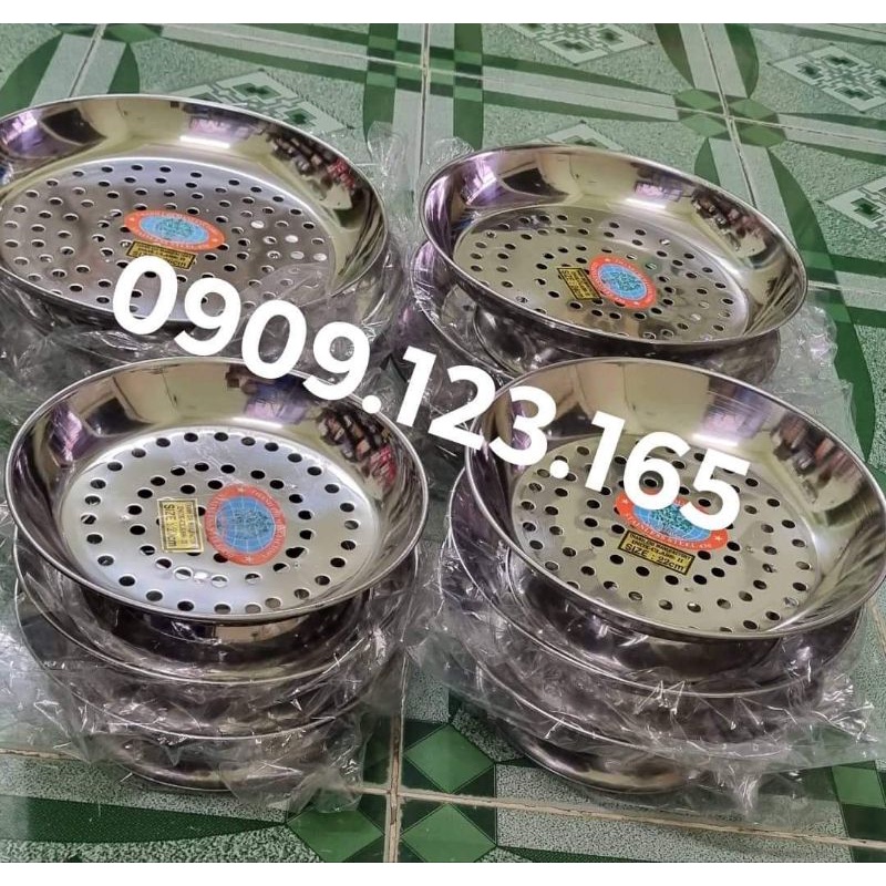 Xửng hấp inox có chân