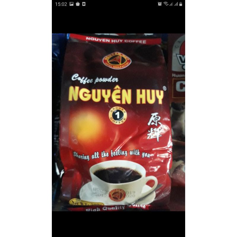 CÀ PHÊ NGUYÊN HUY GÓI 500G