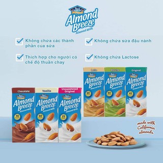 Sữa Hạt Hạnh Nhân ALMOND BREEZE 946ML