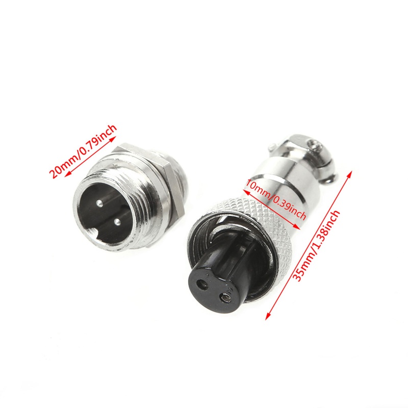 1 Bộ Đầu Nối Dây Dẫn GX12 2 3 4 5 6 Pin