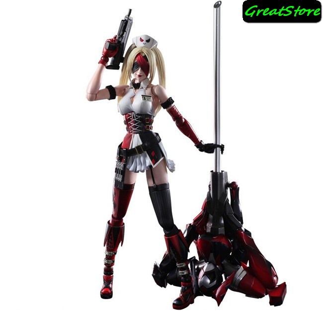 ( HÀNG CÓ SẴN ) MÔ HÌNH NHÂN VẬT HARLEY QUINN PAK play arts 1:6 26cm FIGMA CỬ ĐỘNG ĐƯỢC