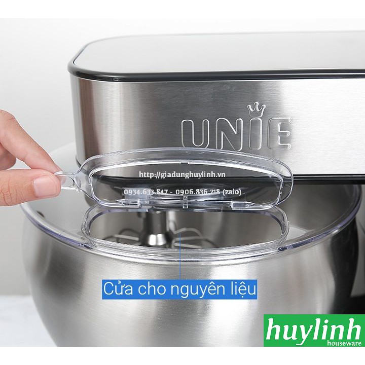 [Mã ELHAMS5 giảm 6% đơn 300K] Máy trộn nhồi bột Unie EM5 - 8 lít - 1300W