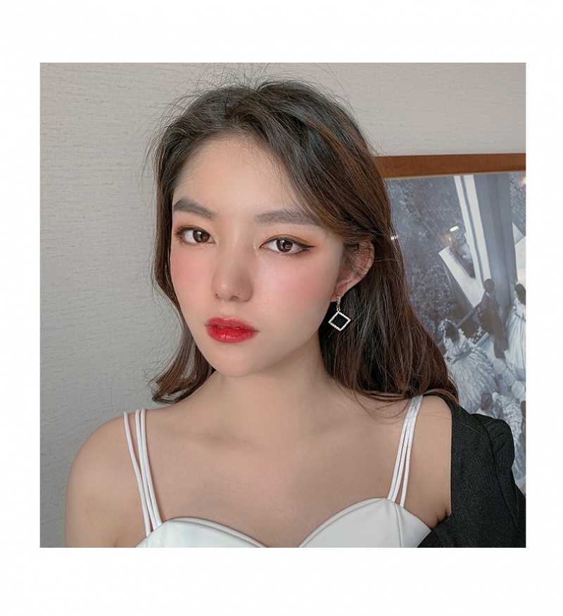 Khuyên Tai Nữ Mạ Bạc 925 Thời Trang Hàn Quốc