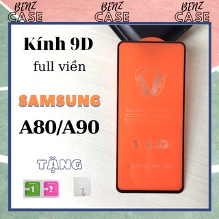 [SAMSUNG GALAXY A80 / A90] Kính cường lực Full màn hình viền Đen chống rơi vỡ, trầy xước