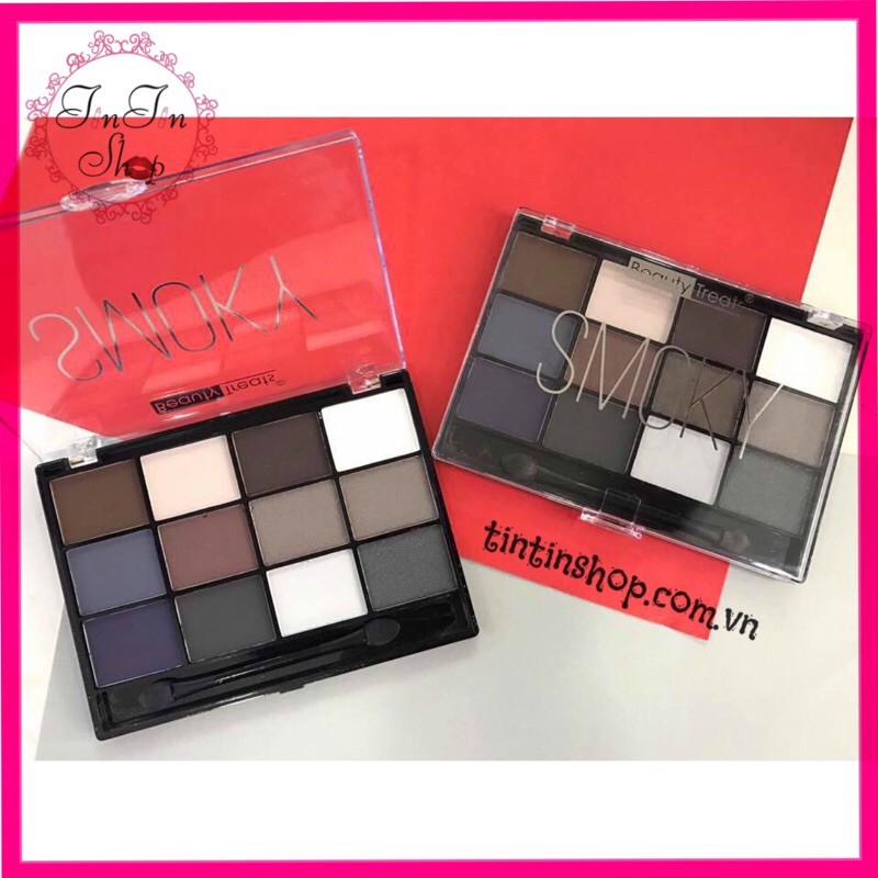BẢNG MÀU MẮT XÁM KHÓI BEAUTY TREATS SMOKY