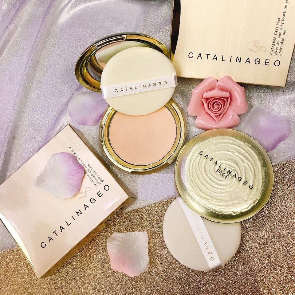 PHẤN PHỦ SIÊU MỊN GEO VÀNG CATALINA GOLDEN PACT HÀN QUỐC