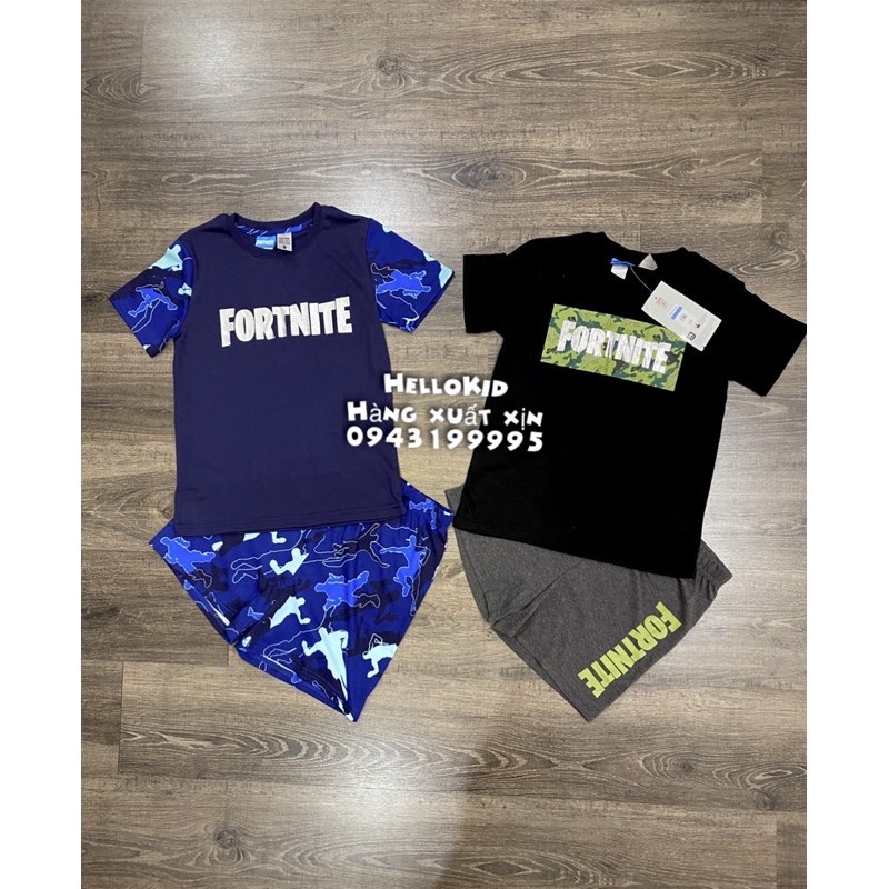 bộ cotton fortnite cộc