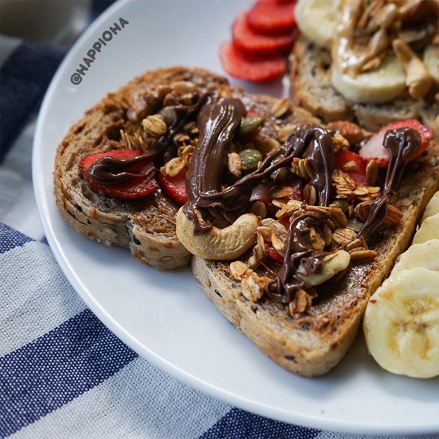 Granola Rosemary Hương Thảo HAPPI OHA - Ngũ Cốc Ăn Sáng/ Ngũ Cốc Ăn Kiêng Không Đường Tinh Luyện