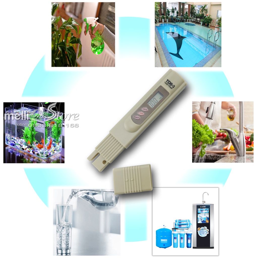 Bút thử nước TDS 3, đo độ tinh khiết của nước