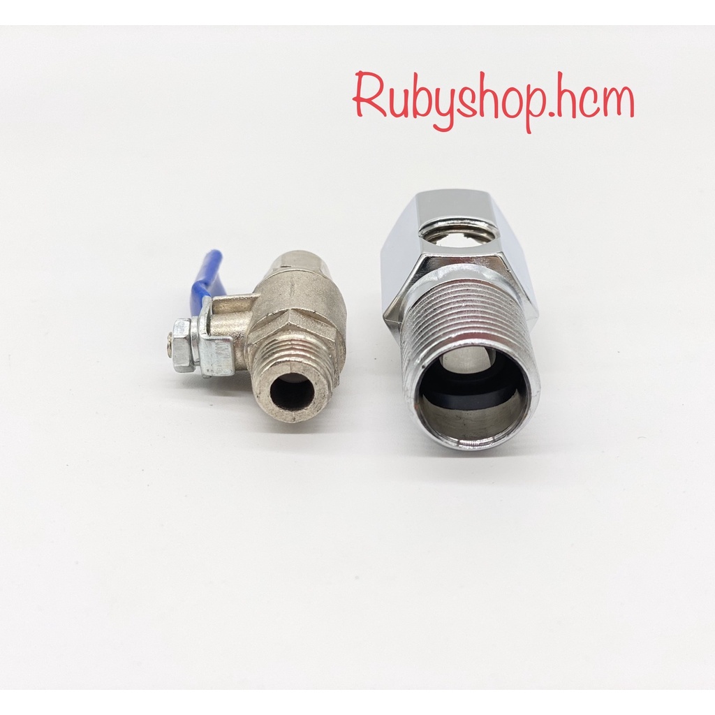 Bộ van khoá chia nước inox dây 6mm hoặc 10mm Rubyshop.hcm