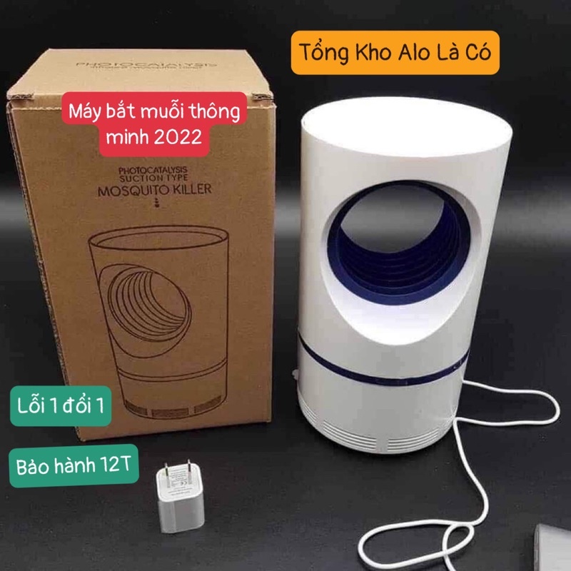 Đèn bắt muỗi Thông Minh hình trụ cổng Usb , Máy bắt muỗi thông minh diệt côn trùng hiệu quả