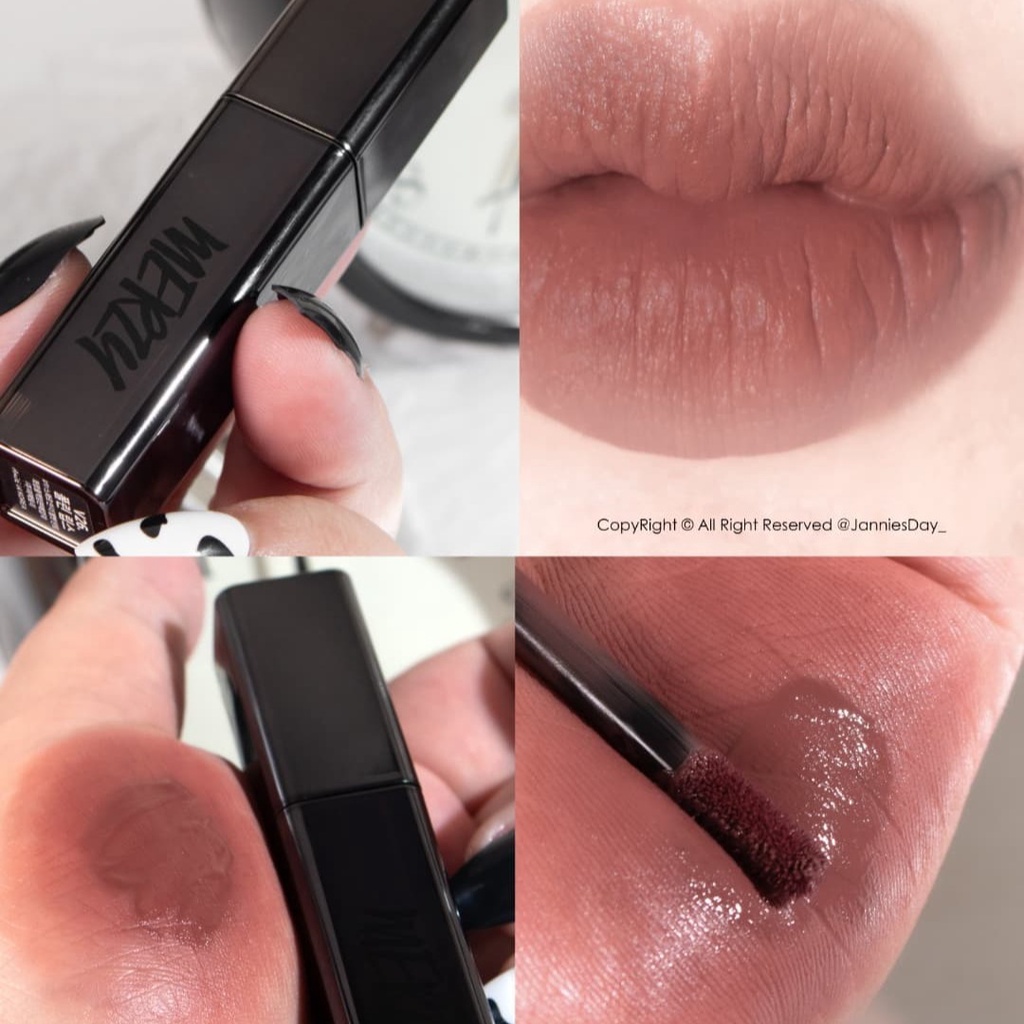 Combo Son Kem Lì Merzy Noir Velvet Tint 4g + Son Thỏi Lì Merzy Noir Lipstick 3.3g