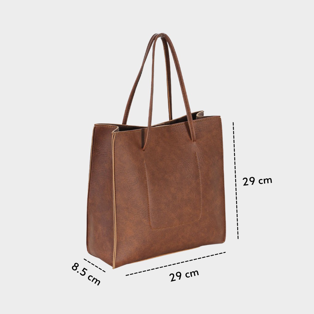 Túi xách nữ tote da thời trang mềm đẹp kèm túi nhỏ xinh LUCI Limi Bags | WebRaoVat - webraovat.net.vn