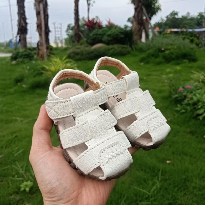 Sandal dép hè kiểu rọ kín mũi cho bé trai bé gái quai hậu siêu đẹp