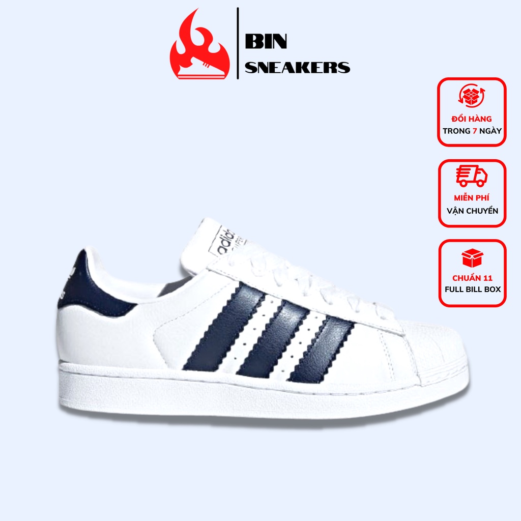 Giày thể thao sneaker 𝗔𝗱𝗶𝗱𝗮𝘀 𝘀𝘂𝗽𝗲𝗿 𝘀𝘁𝗮𝗿 nam nữ, Giày Adidas super star nam nữ cao cấp Full Bill Box