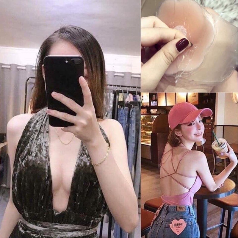 SẢN PHẨM TIỆN LỢI Dán ngực silicon  / dán ti silicon / dán nhũ hoa silicon