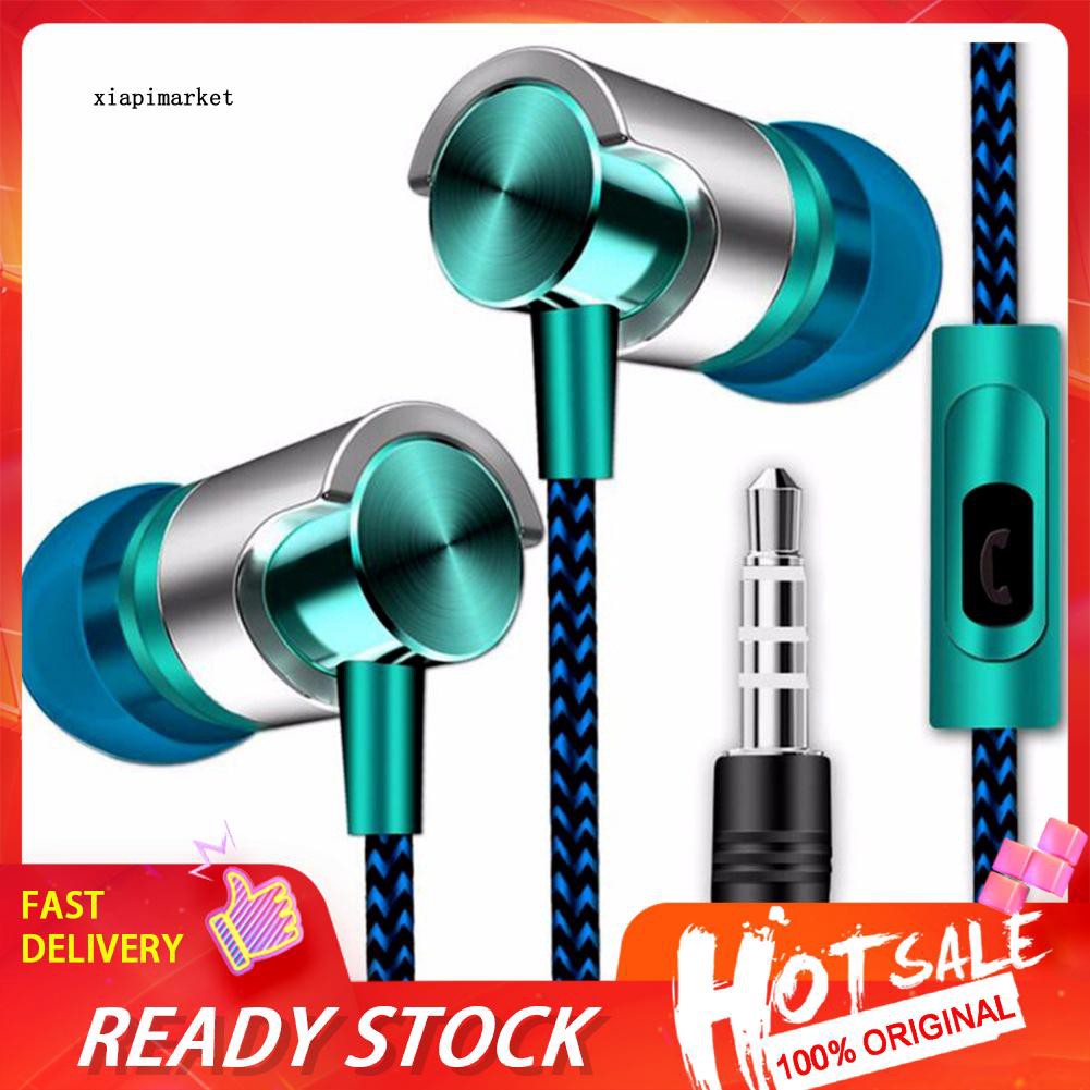 Tai Nghe Bass Nhét Tai Có Dây 3.5mm Kèm Mic