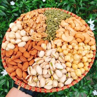 Hạt Dinh Dưỡng Mix 5 Vị(Điều-Hạnh nhân-Macca-Dẻ cười-Óc chó) 500gr