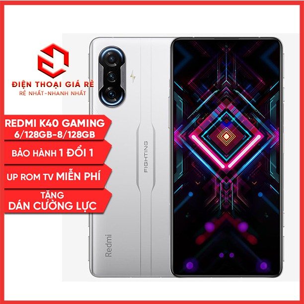 Điện thoại Xiaomi Redmi K40 Gaming Edition RAM 12-128GB, RAM 8-128GB [Giá rẻ Hà Nội, BH 3 tháng 1 đổi 1-Tặng dán màn] | WebRaoVat - webraovat.net.vn