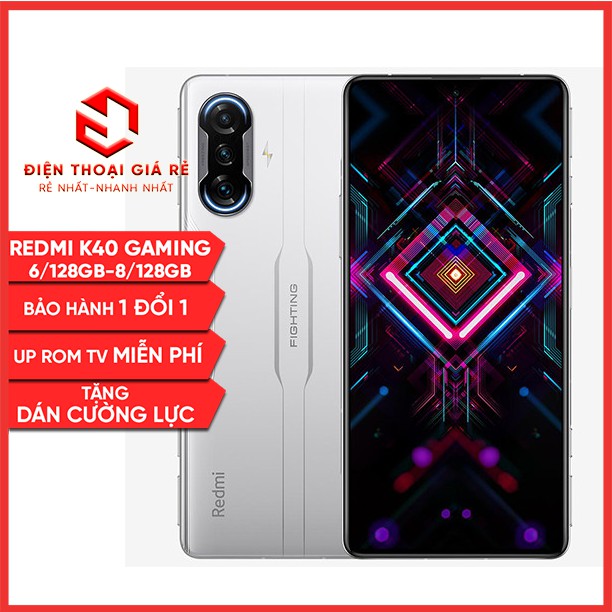 Điện thoại Xiaomi Redmi K40 Gaming Edition RAM 12-128GB, RAM 8-128GB [Giá rẻ Hà Nội, BH 3 tháng 1 đổi 1-Tặng dán màn] | BigBuy360 - bigbuy360.vn