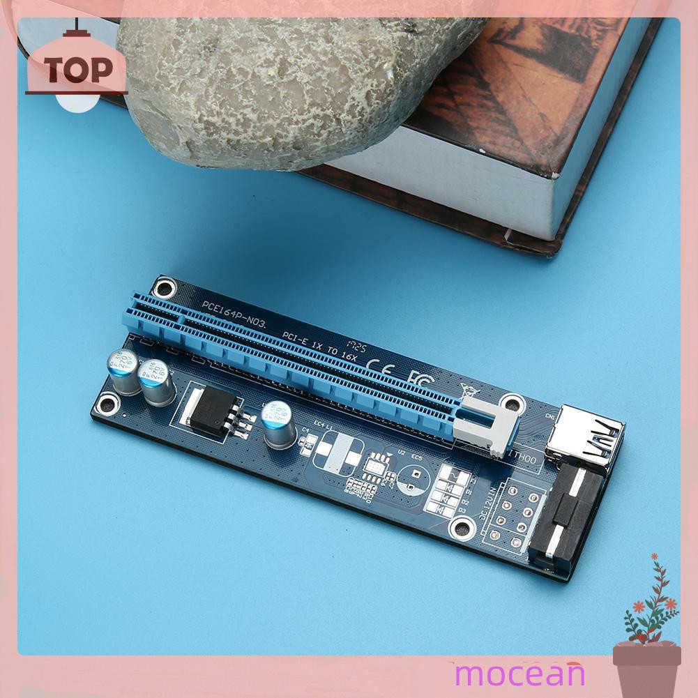 SATA Card Mở Rộng Usb 3.0 Pci-E Express 1x Sang 16x