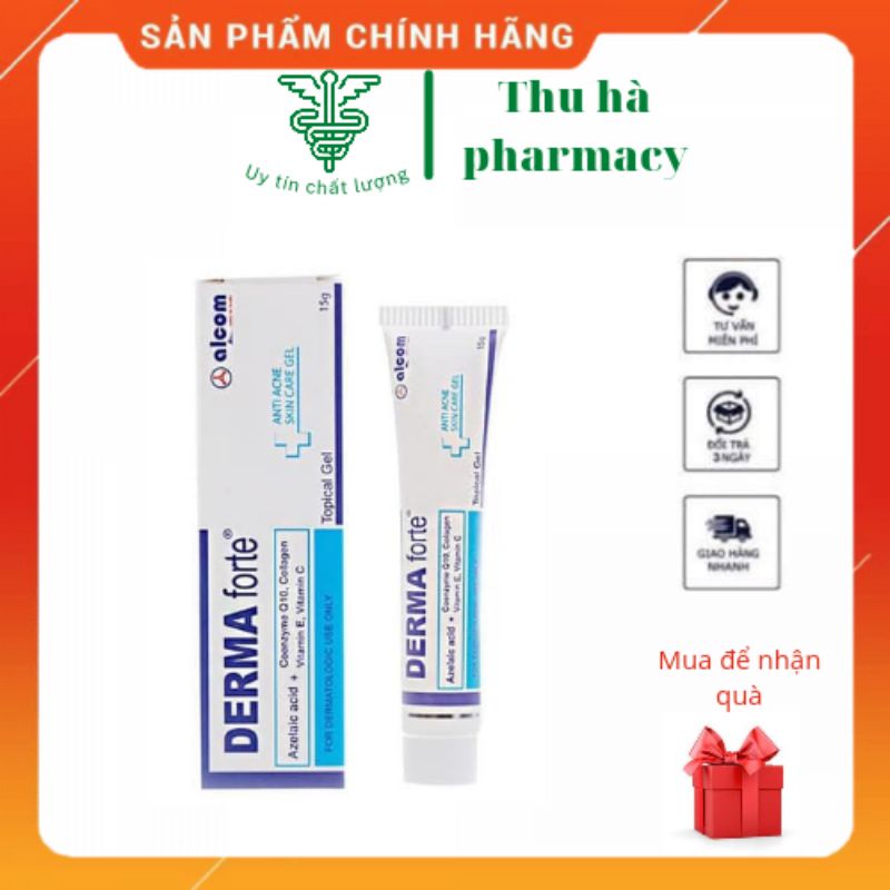 Giảm mụn mờ thâm Derma Forte 15g