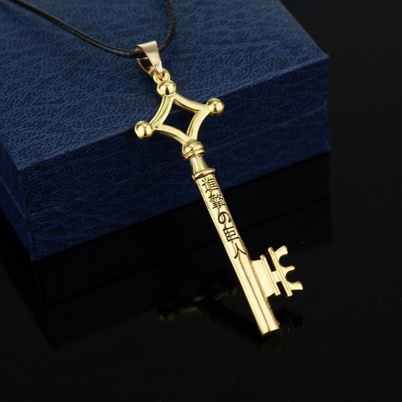 Vòng cổ thời trang mặt hình chiếc chìa khóa phong cách anime Attack On Titan cá tính