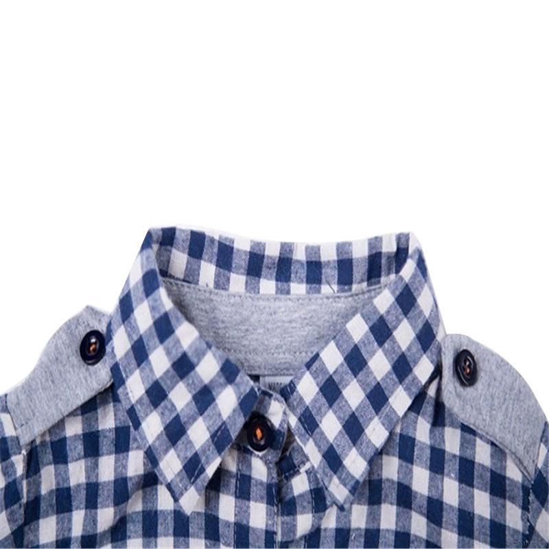 Áo tay dài kẻ sọc in chữ dành cho bé trai