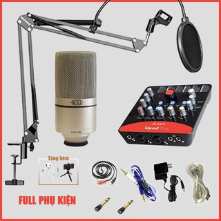 Combo livestream icon upod pro micro thu âm mxl 990 - bảo hành 1 đổi 1 trong 12 tháng