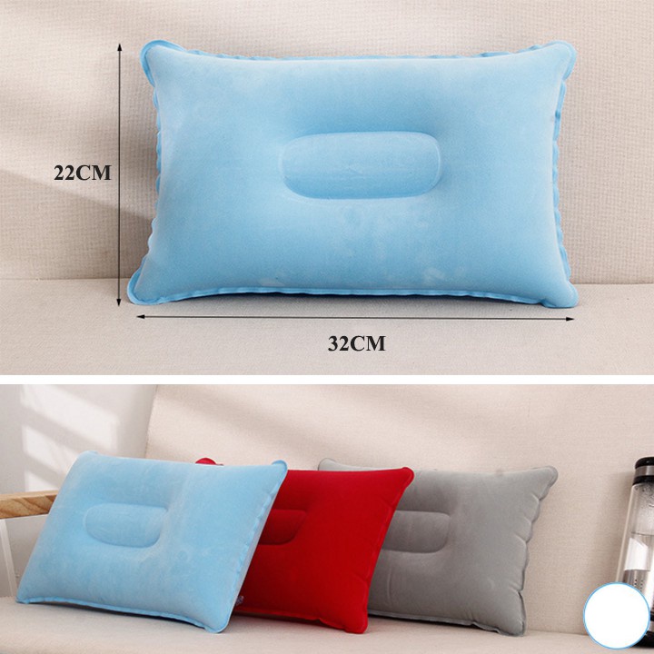 Gối Hơi Du Lịch - Văn Phòng Nhiều Màu 35 x 24 cm