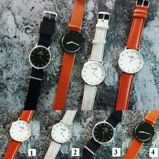 Đồng hồ nam nữ - Minimalist - thiết kế tối giản, mặt đồng hồ 38mm kèm hộp thiếc