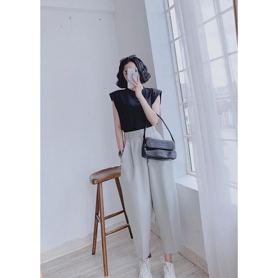 QUẦN BAGGY KHÓA TRƯỚC