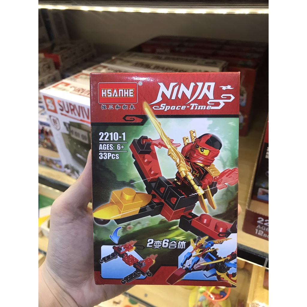 Minifigures Các Nhân Vật Trong Ninjago Full Trang Bị - Đồ Chơi Lắp Ghép Mini Ninja