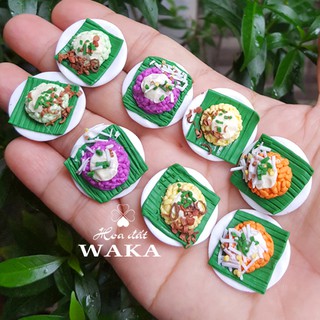 Dĩa Xôi Ngũ Sắc Mini 01- Mô hình 1/12