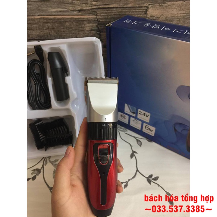 Tông đơ cắt tóc cho bé, máy tăng đơ cắt tóc 388 nhỏ gọn, dễ sử dụng công suất 4W