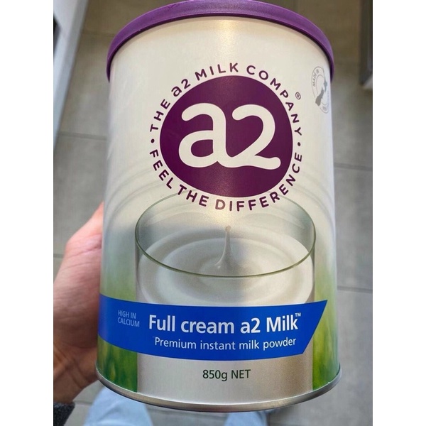 Sữa tươi dạng bột A2 Úc mẫu mới 850g