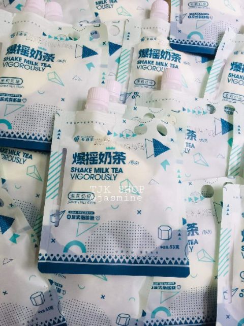 TRÀ SỮA LẮC, TRÀ TRÁI CÂY DẠNG TÚI