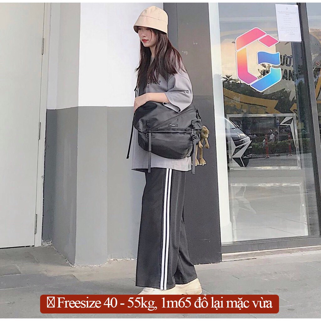 [Mã FAMAYWA giảm 10K đơn 50K] Quần ỐNG RỘNG 2 SỌC Thể Thao Nam Nữ Unisex - VIETCENTRE | BigBuy360 - bigbuy360.vn
