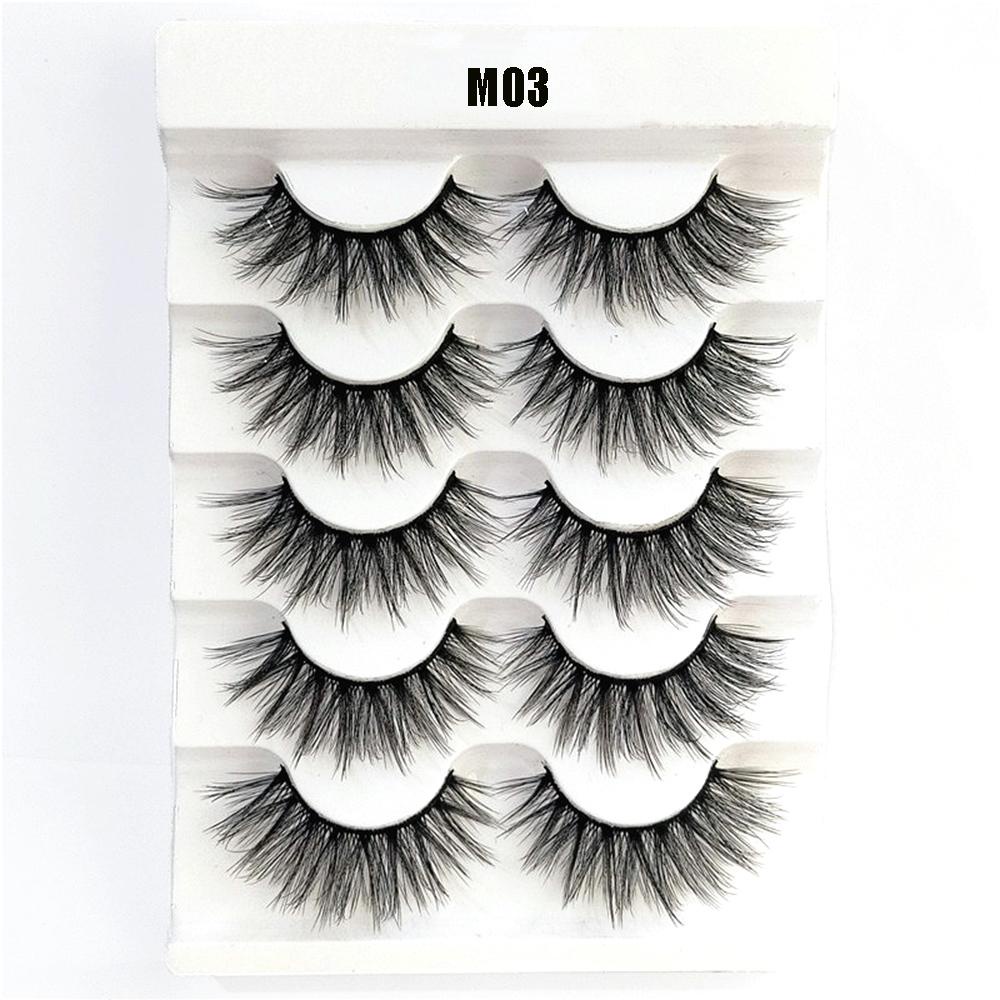 Set 5 Cặp Lông Mi Giả Có Thể Tái Sử Dụng SKONHED