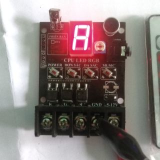 Mạch điều khiển LED RGB nháy theo nhạc 90A