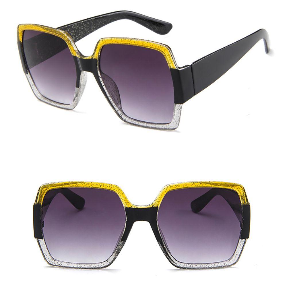 Kính Mát Gọng Vuông Chống Bức Xạ Chống Bức Xạ Phong Cách Hàn Quốc Cho Nam Và Nữ