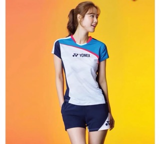 ÁO CẦU LÔNG YONEX - TRẮNG XANH