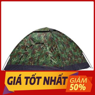 [ XẢ HÀNG ] Lều Cắm Trại 4 Người Rằn Ri Bộ Đội Cực Chất, Lều Phượt
