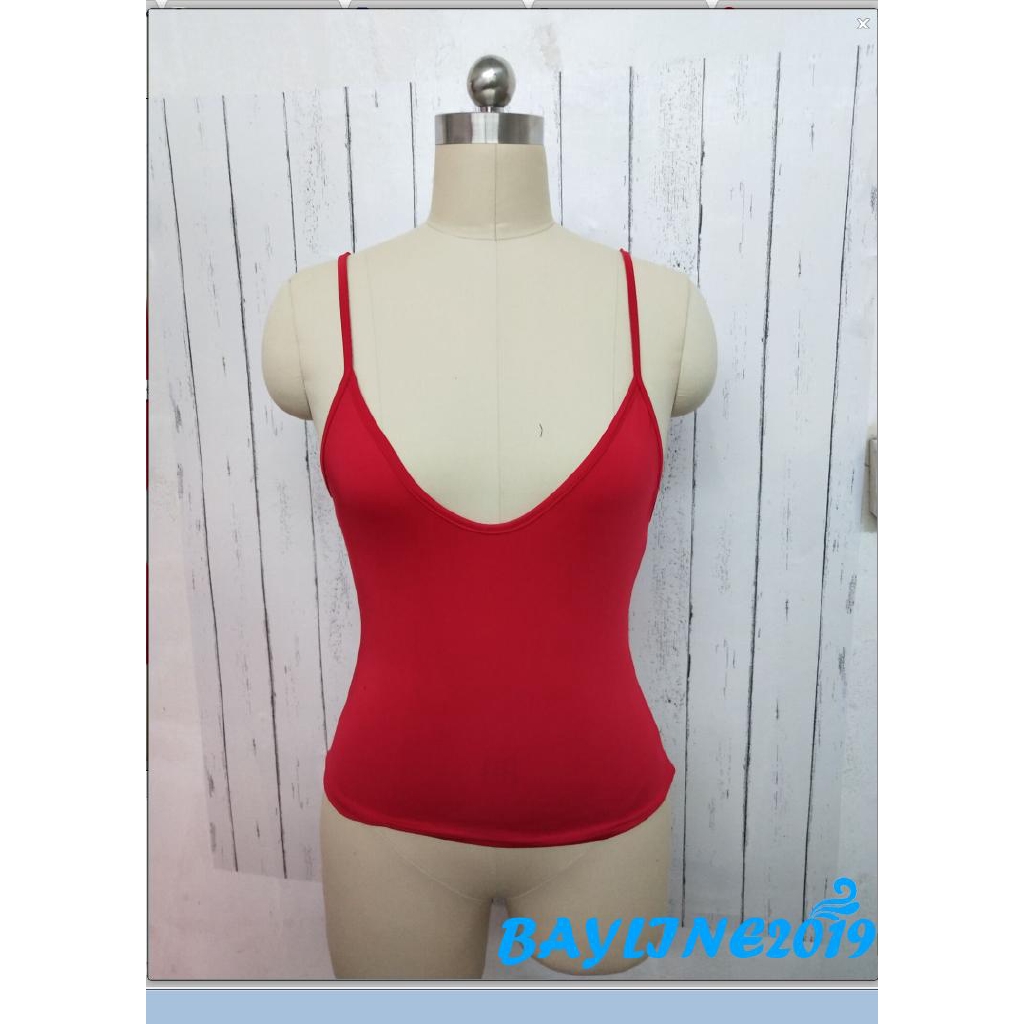 Áo Hai Dây Màu Trơn Quyến Rũ Thời Trang Cho Phụ Nữ