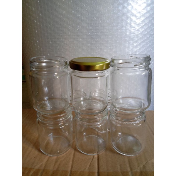 hũ thủy tinh 100ml làm sữa chua-nắp thiếc