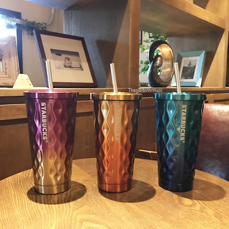 Ly StarBucks Cold Cup Tumbler Thời Trang B186